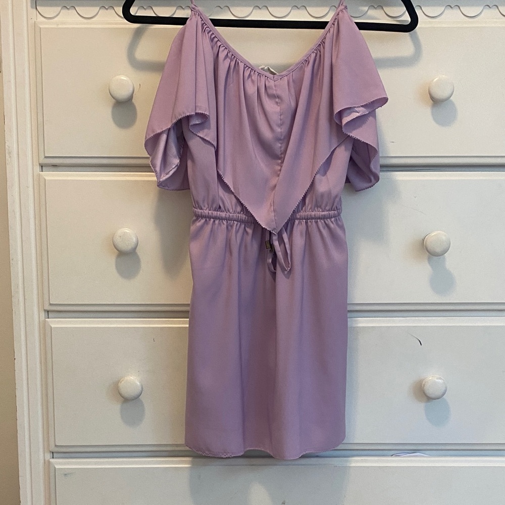 Lavender Spaghetti Strap Dress